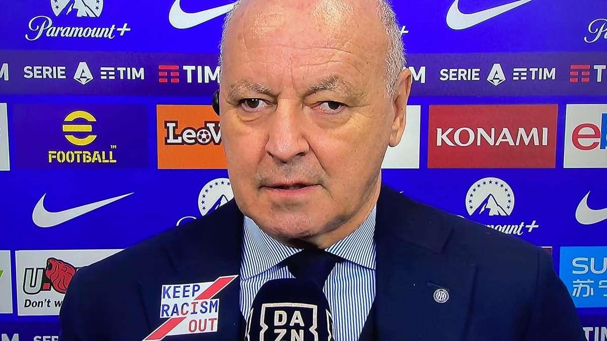 Marotta: "Acerbi uomo con la 'u maiuscola', saprà venire fuori da questa situazione. Zhang vuole andare avanti"
