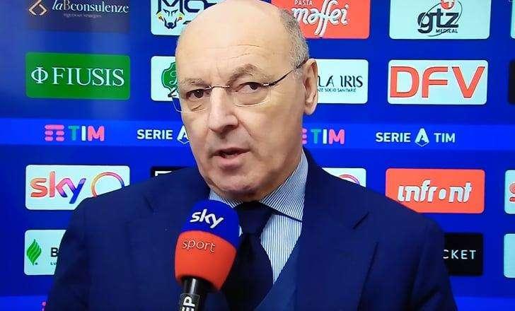 Marotta: "Spinazzola-Politano, troppo clamore. Un'operazione da 55 mln implica diverse valutazioni"
