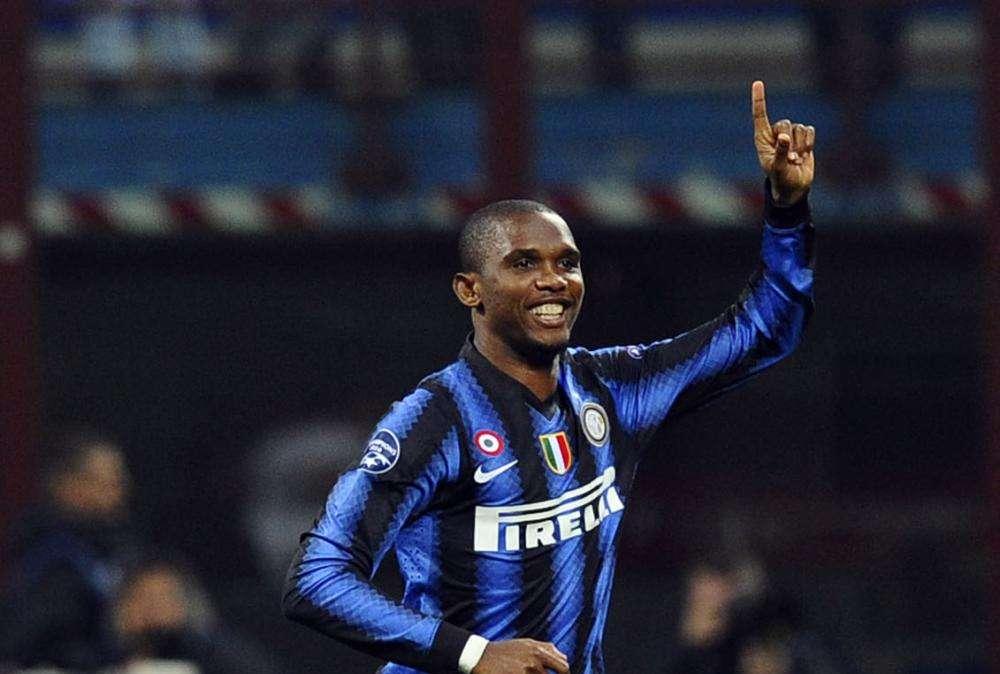 Albertini 'consegna' il Pallone d'oro a Eto'o