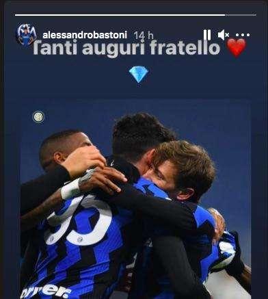 Bastoni festeggia i 24 anni di Barella: "Tanti auguri fratello" 