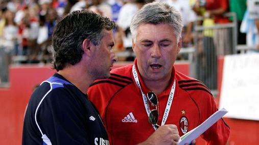 Ancelotti e le battaglie con Mou: "Fra di noi parole dure. Prima di Inter-Chelsea la nostra tregua segreta"