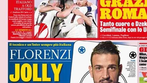 Prima GdS - Florenzi, jolly per Conte: il Psg tentenna e l'Inter si muove. Anche Emerson torna nel mirino 