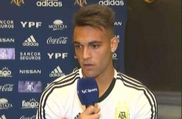 Lautaro: "Icardi voleva restare, ma per giocare. Sorpreso da Lukaku"