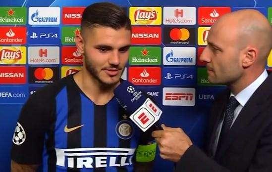 Icardi: "Nessun dubbio, abbiamo giocato meglio e meritato la vittoria"