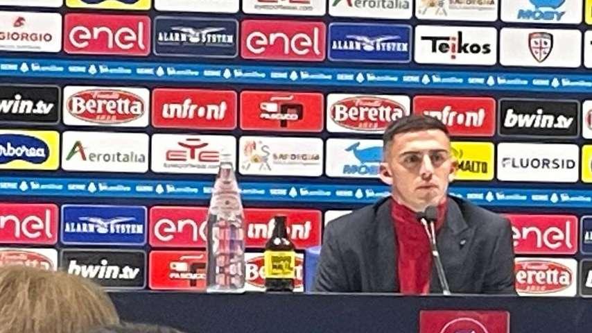 Cagliari, Zappa in conferenza: "L'Inter è il mio passato ma non ci penso più. Per me è la più forte del campionato"