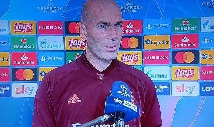 Real, Zidane a Sky: "Anche domani sarà una finale. Speciale tornare a San Siro"