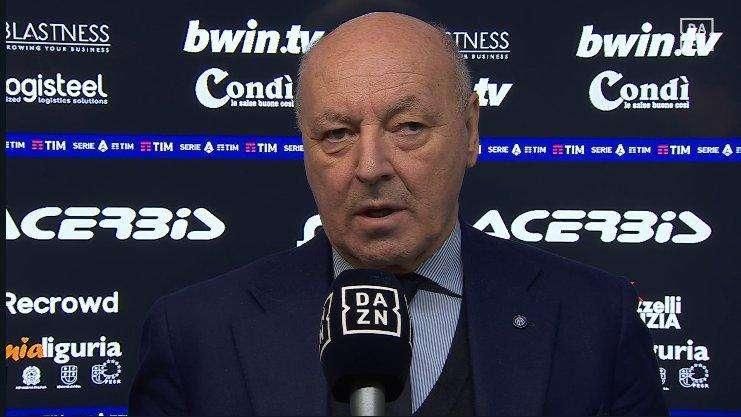 Marotta: "City più forte, metteremo i nostri valori. Anche noi su Frattesi e Scalvini. Lavoro di Inzaghi riconosciuto da tutti"