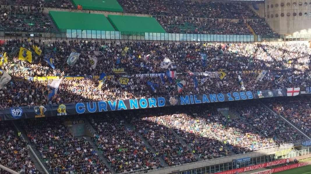 La Curva Nord dopo il poker all'Atalanta: "Solidi e compatti. Bentornata Inter"