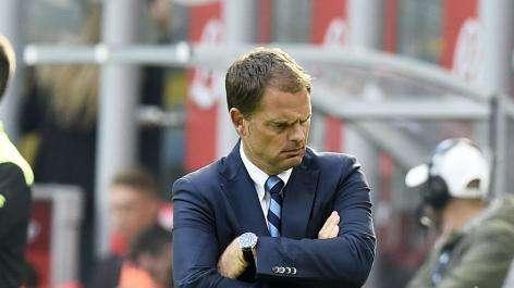 De Boer adesso rischia. Ieri il confronto col club: i metodi non convincono