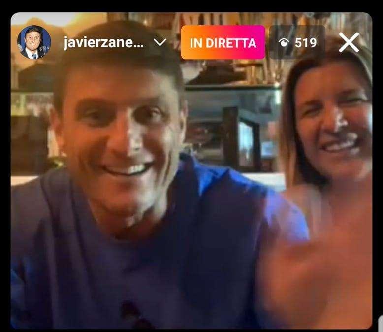 Zanetti non abbandona Inter Campus: collegamento in diretta su Instagram con i bambini in Argentina