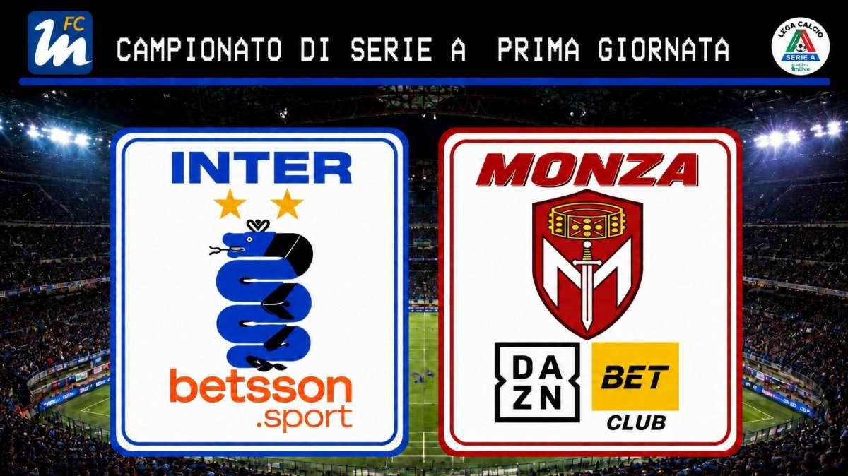 LIVE - Inter-Monza, le ufficiali: Lautaro c'è, Pio Esposito al suo fianco