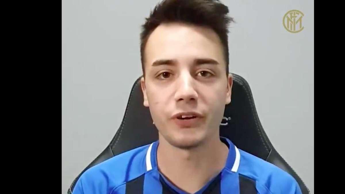 L'Inter dà il benvenuto a Diego "Crazy Fat Gamer" e annuncia: "Sarà il nostro pro player per FIFA21"