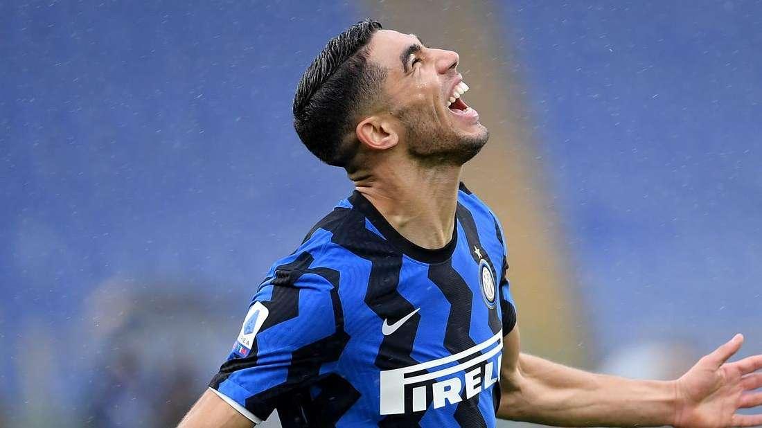 Buona la prima per Hakimi, fiero del suo primo derby d'Italia: "Che partita! Questa è la mia squadra"