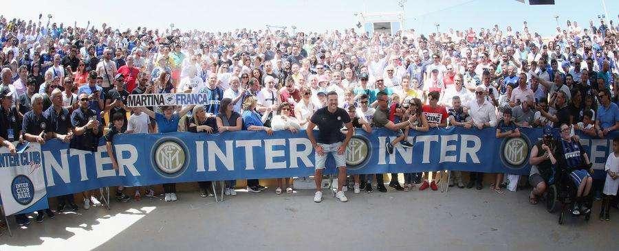 Grande festa per gli Inter Club della Puglia insieme a Julio Cesar