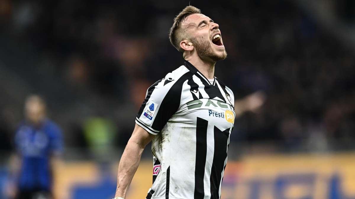 Udinese, Lovric: "Bello segnare a San Siro. Quando concedi troppo spazio, squadre come l'Inter ti puniscono"