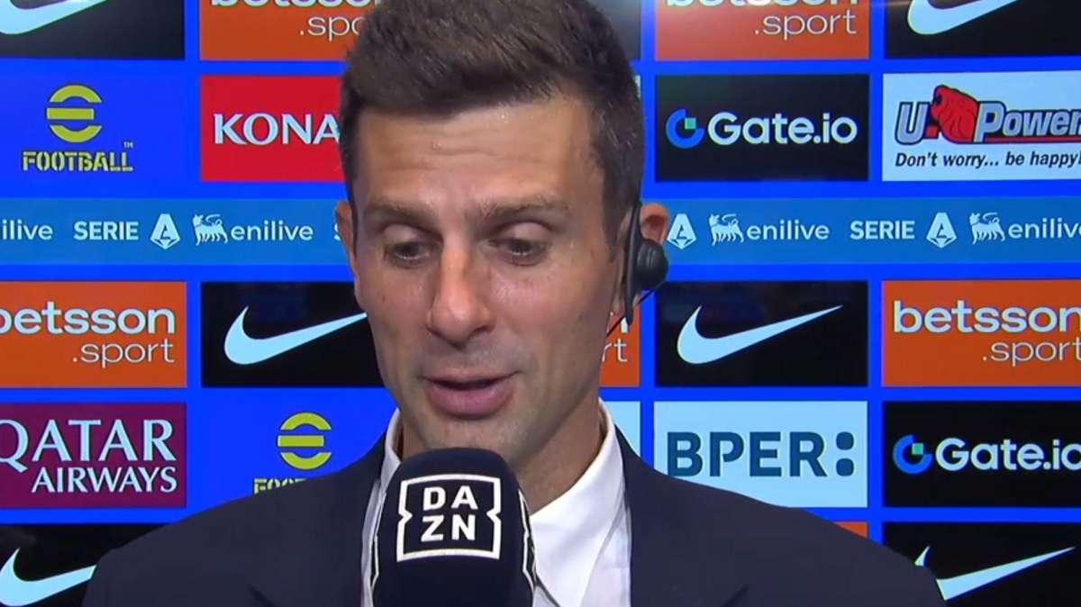 Juventus, Thiago Motta a DAZN: "L'Inter poteva fare il quinto gol. Insieme al Napoli è la favorita per lo scudetto"