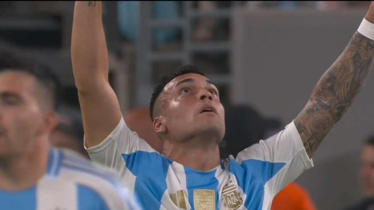Pochi minuti in campo, grande gioia dopo: Lautaro festeggia la finale di Copa America