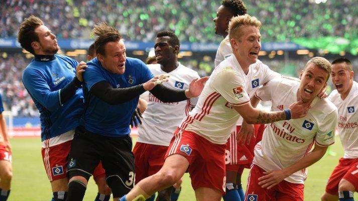 L'Amburgo resta nel club dei mai retrocessi con l'Inter