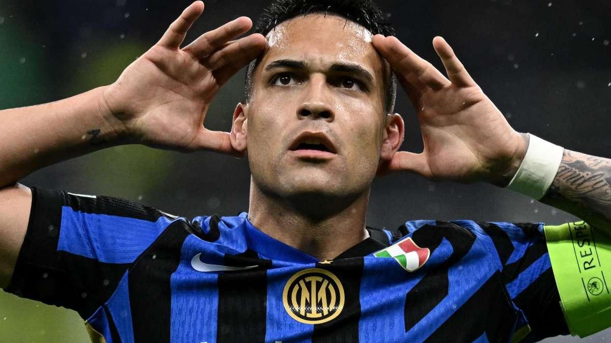 Lautaro, quinta partita di fila a segno in Champions: è il primo interista a riuscirci. Ora Crespo ed Eto'o nel mirino