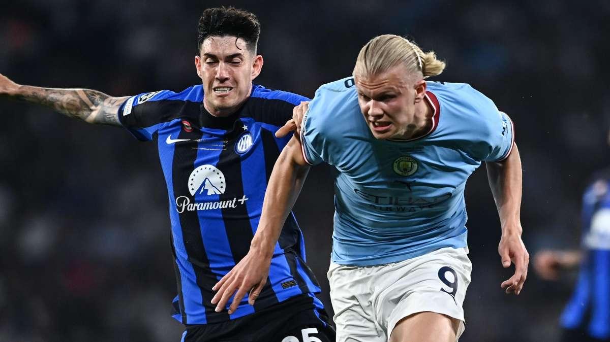 Due nerazzurri nel Team of the Season UEFA, i complimenti dell'Inter a Dimarco e Bastoni