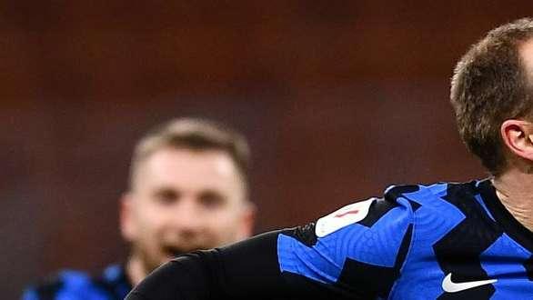 CdS - Eriksen titolare. Dentro anche Ranocchia, Gagliardini e Perisic: la probabile formazione