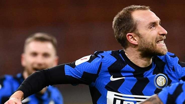 Eriksen ritenta la punizione vincente a fine derby. E la risegna