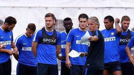 Nerazzurri in campo nel pomeriggio, domani al mattino