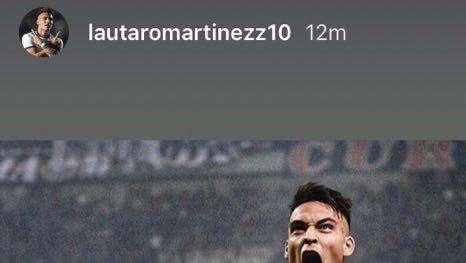 Lautaro Martinez pronto per il rientro: "Manca poco, forza Inter"