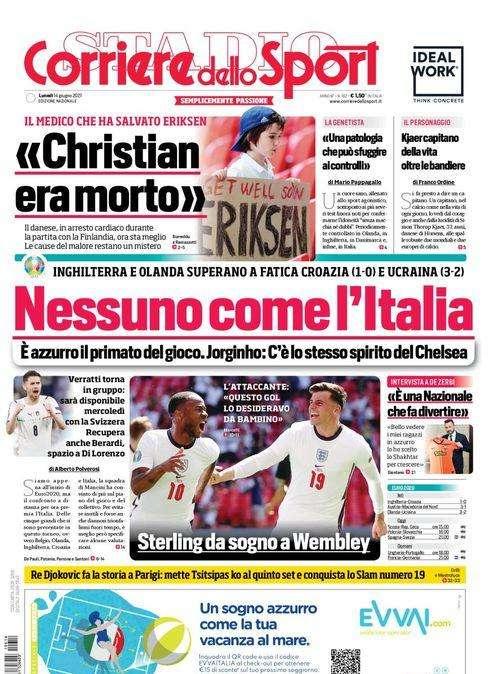 Prima CdS - Christian era morto. Il danese ora sta meglio