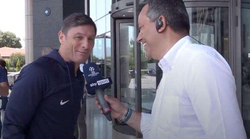 Zanetti a poche ore dalla finale: "Stiamo aspettando il grande momento. Forza Inter, sempre"