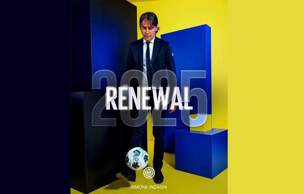 UFFICIALE - Simone Inzaghi prolunga il contratto con l'Inter: firma fino al 2025