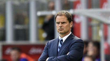 De Boer, momento critico: il tecnico olandese è in bilico. Sprint Rudi Garcia