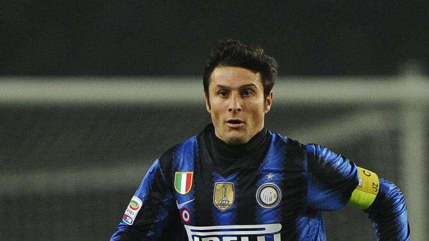 Tredici anni filati di derby per capitan Zanetti