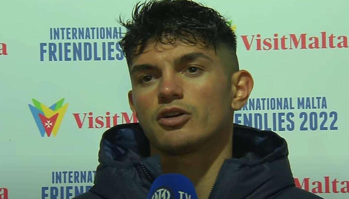 Bellanova: "Dumfries, Gosens e Dimarco sono grandi compagni, imparo ogni giorno da loro"