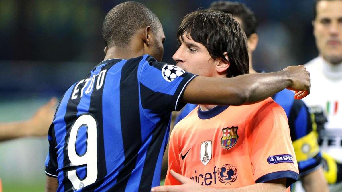 Etoo si espone: "Non sono Moratti, ma tifo per Messi. Lui è Dios