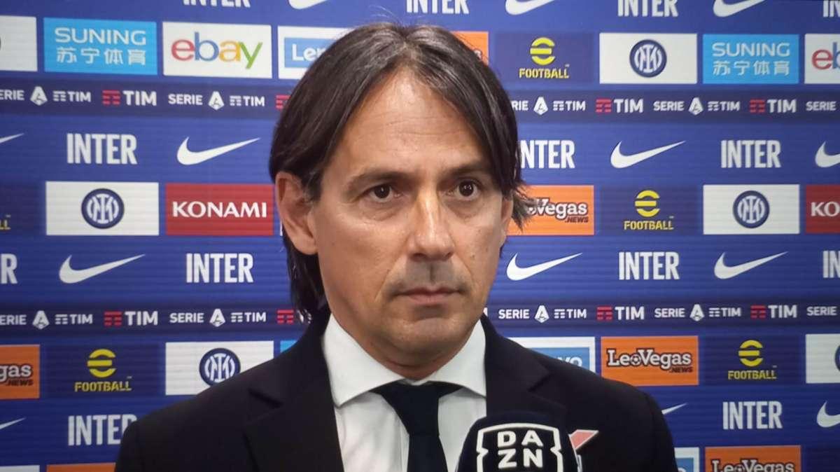 Inzaghi: "Lukaku sta bene, lui e Lautaro titolari con tanta fiducia. Le parole di Allegri? Penso al campo"