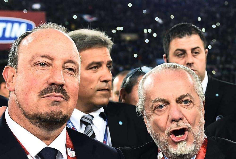 De Laurentiis: "Incontro con Rafa, contento di lui e dei ragazzi. C'è un grande attaccamento alla maglia"