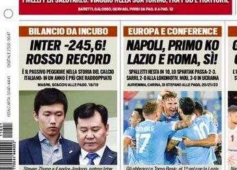 Prima TS - Inter, -245,6! Rosso record
