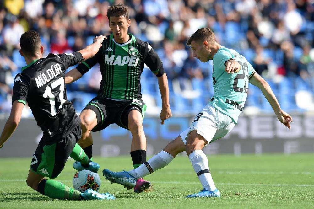 Sassuolo-Inter, 700mila spettatori e 3,2% di share per Dazn1
