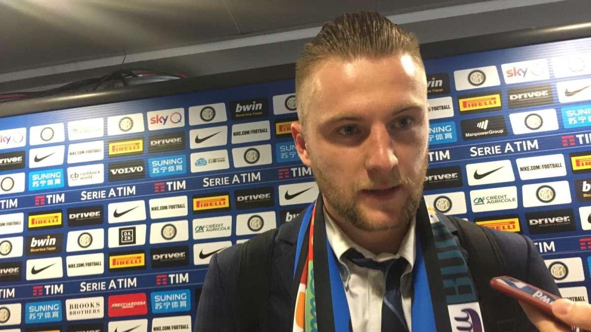 Skriniar dalla mixed zone: "Buon secondo tempo, meritavamo di più. Contro la Juve con la voglia di vincere”