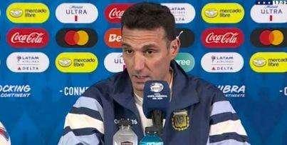 Argentina, Scaloni: "Lautaro e Alvarez insieme? Sto valutando. Con Messi parlerò prima dell'allenamento"