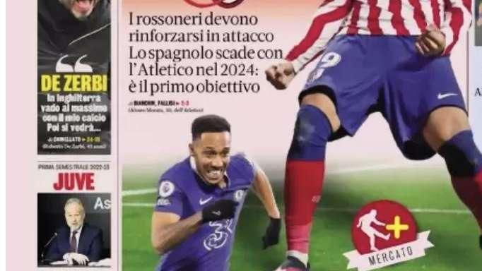 Prima GdS - Inter, mirino su Aubameyang