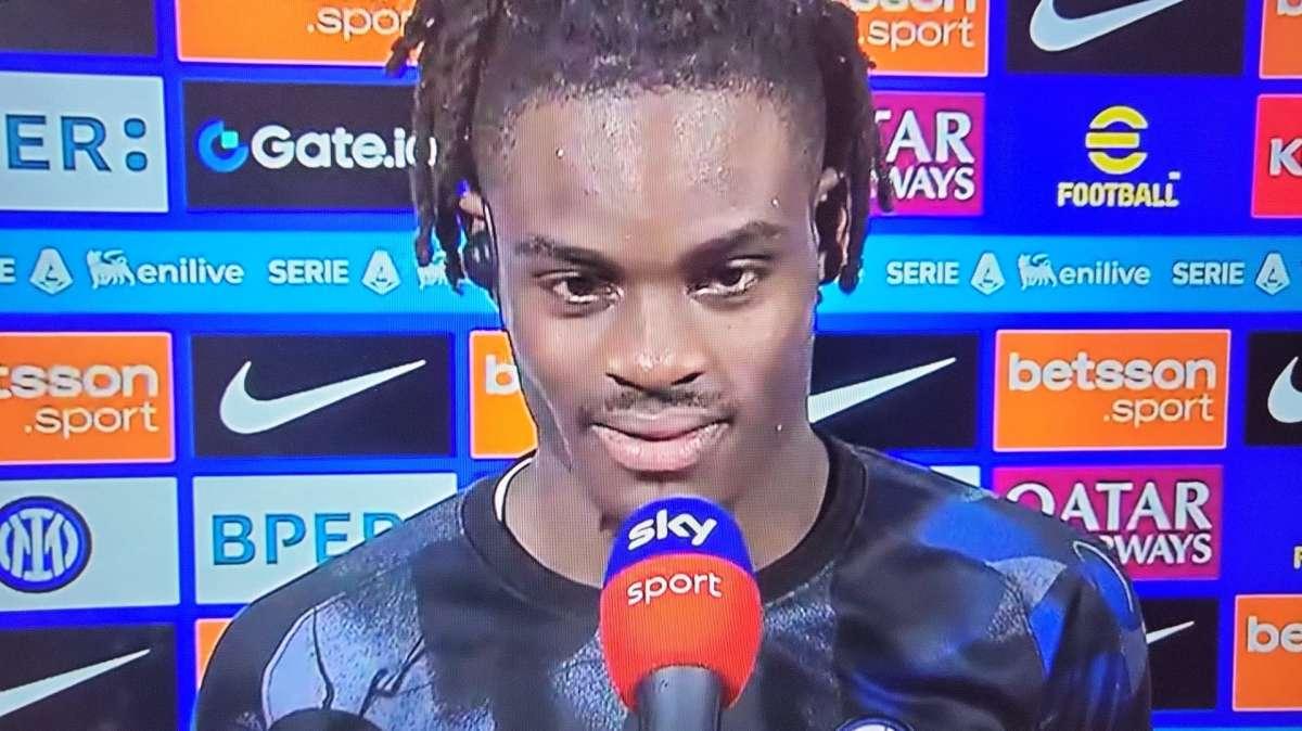 Bisseck a Sky: "Triplete possibile al 100%. Non ho tirato sul 2-2 per non far male a un tifoso"