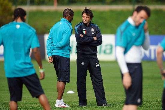 Seduta in due gruppi. Individuale per Eto'o e Motta