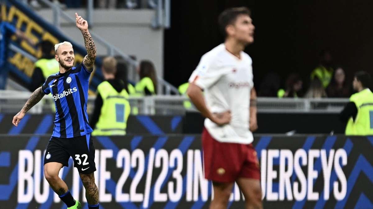 Dimarco ritrova la Roma: due gol e un assist nelle ultime quattro. E in Serie A crea le stesse occasioni di Pulisic 