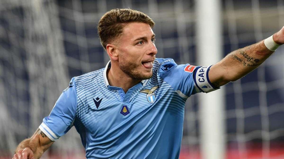 Milinkovic-Savic e Immobile rispondono a Caputo: la Lazio supera il Sassuolo in rimonta, 2-1 all'Olimpico
