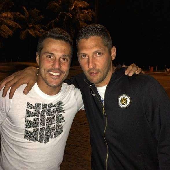 FOTO - Materazzi con Julio Cesar: "Friends in Rio"