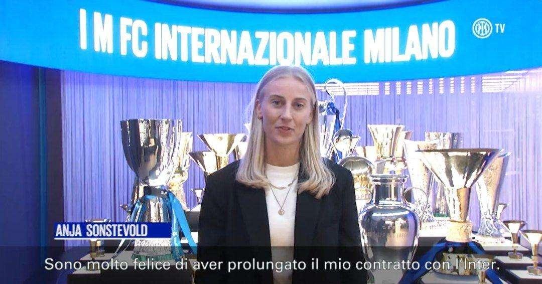 Inter Women, Sønstevold dopo il rinnovo: "Qui per migliorare ancora"