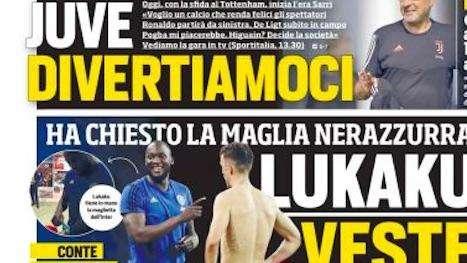 Prima CdS - Lukaku veste Inter