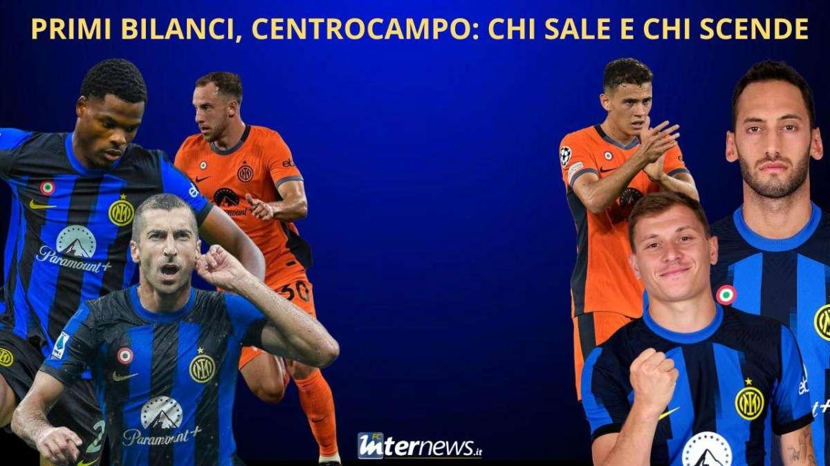 CENTROCAMPO 23/24, le prime PAGELLE. Da Barella e Calha a Frattesi e Dumfries: CHI SALE e CHI SCENDE